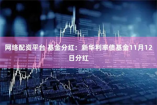 网络配资平台 基金分红：新华利率债基金11月12日分红